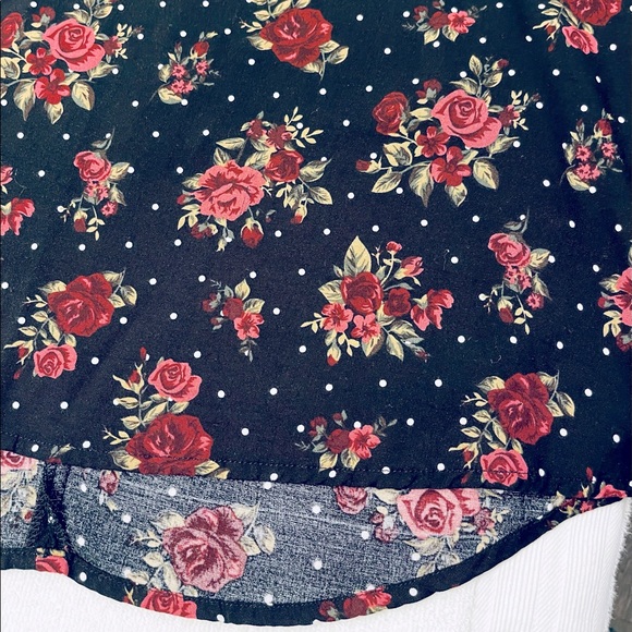 spaghetti strap floral polka dot halter tank NOT ADJUSTABLE & NO CLOSURES pullon - Picture 3 of 15